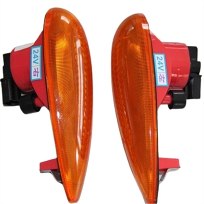 JAC HFC1041 HFC1048 Sinais de viração laterais de caminhão Peças de automóveis com plástico e 72 Watt