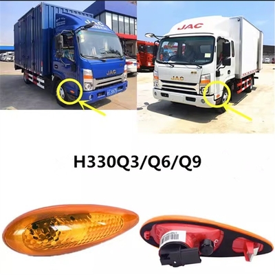JAC HFC1041 HFC1048 Sinais de viração laterais de caminhão Peças de automóveis com plástico e 72 Watt