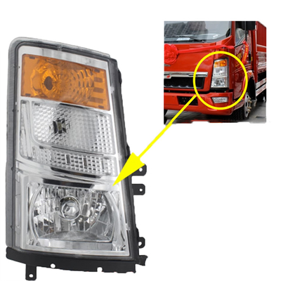 Faróis combinados de 12V/24V para caminhão leve HOWO Detalhes de embalagem padrão ou personalizado