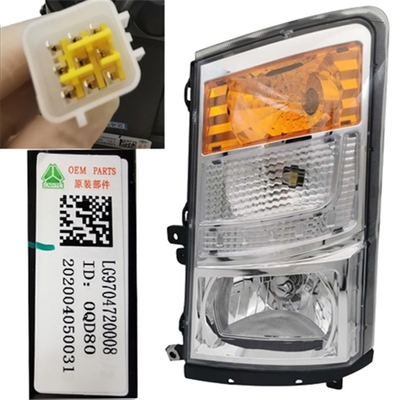 Faróis combinados de 12V/24V para caminhão leve HOWO Detalhes de embalagem padrão ou personalizado