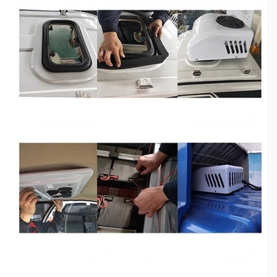 Aquecimento e refrigeração elétricos 12v 24v Veículo automóvel Caminhão Van Cabina Rooftop RV Tractor AC