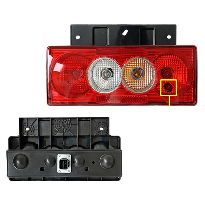Lâmpadas traseiras de LED completo Montagem de luz traseira para JAC Truck Peças sobressalentes Instalação de automóveis
