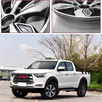Revestimento em prata 13,6 largura Fim de roda de liga de alumínio original para JAC T8 pickup