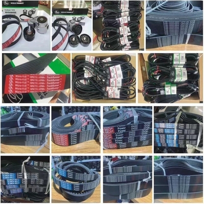 X250833 OE NO. Cintos em V para automóveis Cinturão de ventilador do motor e cinturão de cronometragem