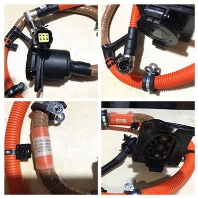 Conjunto de cabo de carregamento do conector EV conveniente para tomada de carregamento DC e kit de carro EV
