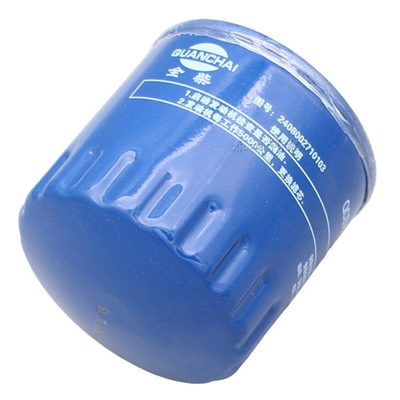Filtro de óleo de tamanho padrão para QC480 Car Fitment JAC Truck Engine OEM NO 2408002710103