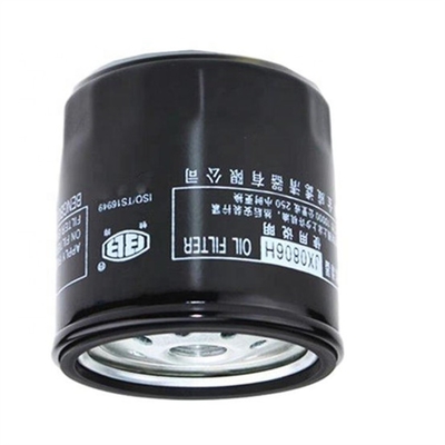 OE NO JX0806H Peças de camião Filtro de óleo do motor para escavadeiras YUCHAI YC55/60/65/75C