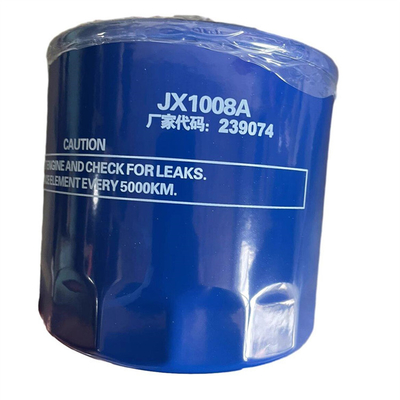 1991-2006 Ano JX1008A Filtro de óleo para camiões leves e máquinas agrícolas de construção