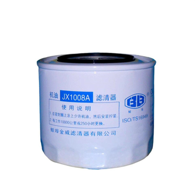 1991-2006 Ano JX1008A Filtro de óleo para camiões leves e máquinas agrícolas de construção
