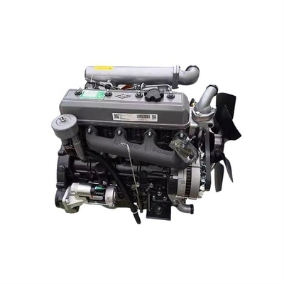Instalação de motores a diesel XinChai C495 para escavadeira HeLi LongGong
