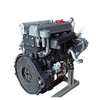 Instalação de motores a diesel XinChai C495 para escavadeira HeLi LongGong