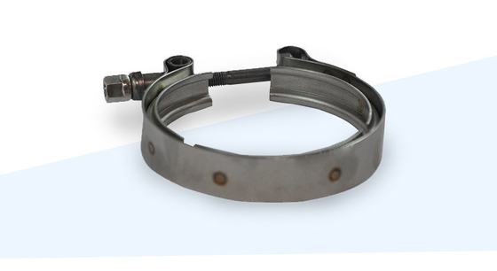 Grampos de engrenagem de verme de tubos ajustáveis para caminhão Foton ISF2.8/3.8 Grampos em V de aço inoxidável