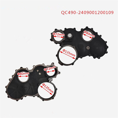 Partes de caminhão Câmara de engrenagem de cronometragem Para QC480 Material de aço OEM NO 2408001200500